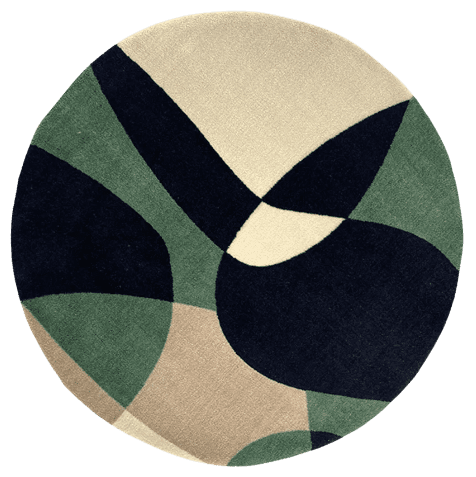 Tapete Sala Redondo Mixture Mixgreen