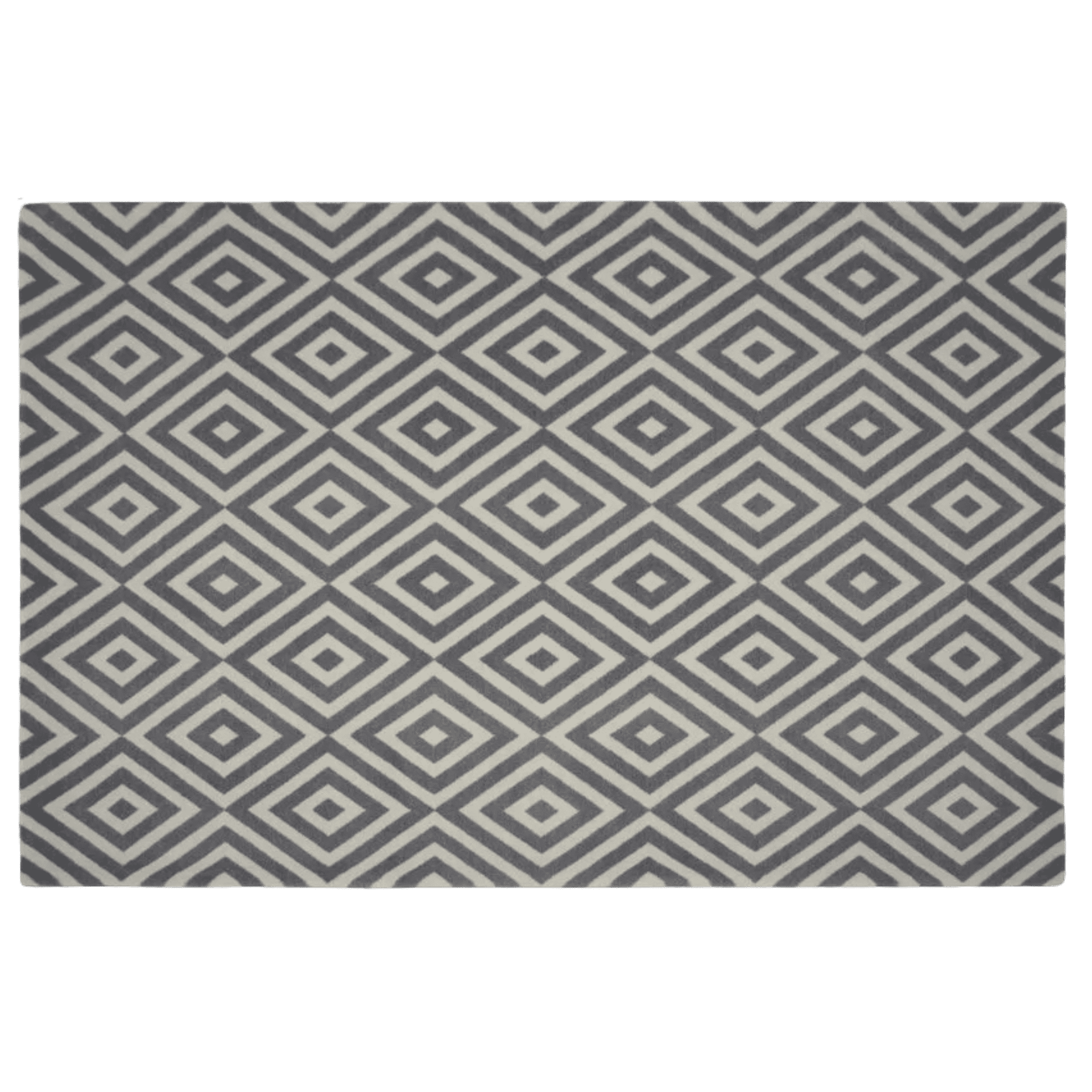 Tapete Sala Retangular Shape Graphite