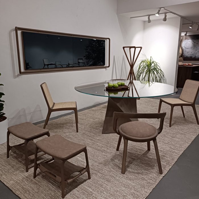 Mesa De Jantar Vórtex Redonda